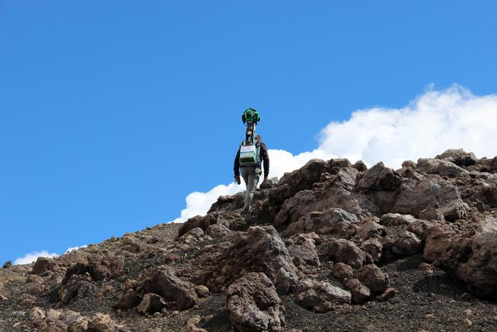 Sicilia, Trekking virtuale sull'Etna con Google Street View