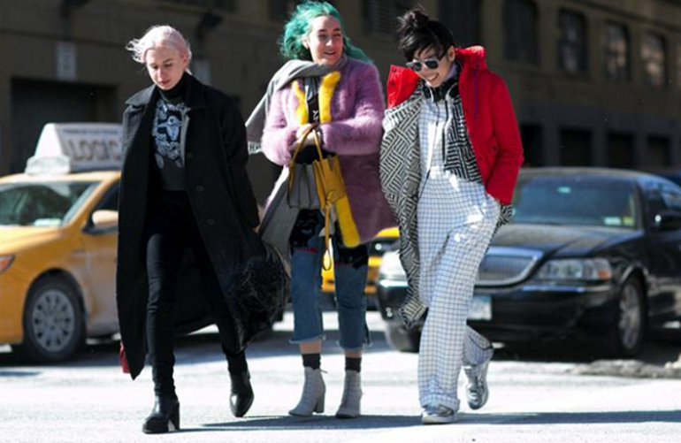 Street-style dalle sfilate di New York, Londra, Parigi e Milano