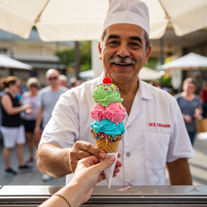 dove e nato il gelato